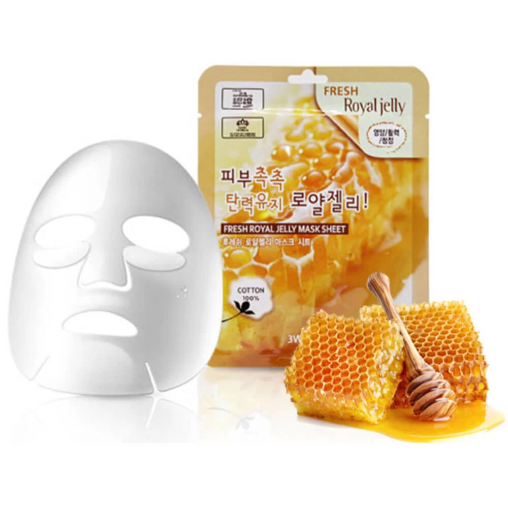 3W CLINIC FRESH ROYAL JELLY MASK SHEET