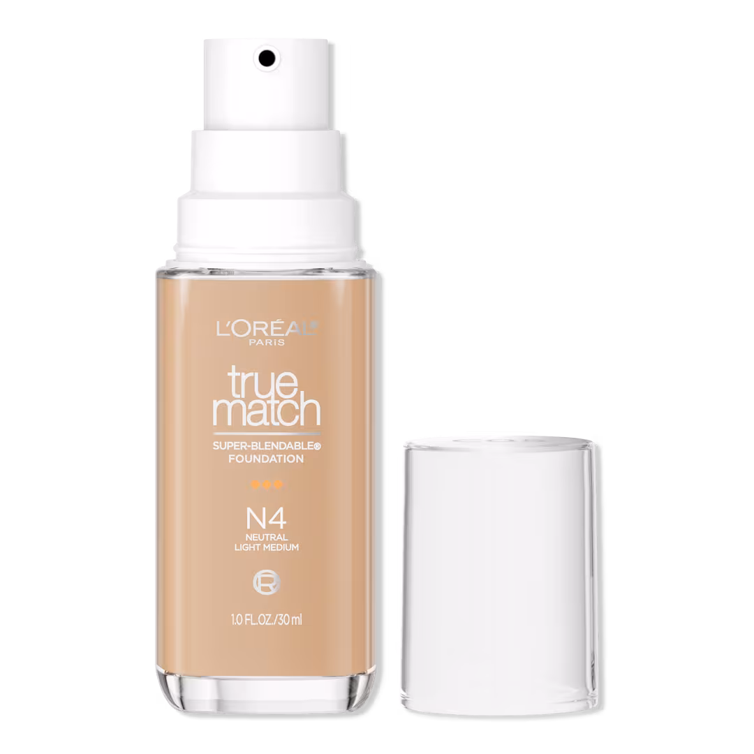 LOREAL PARIS TRUE MATCH SUPER-BLENDABLE FOUNDATION N4