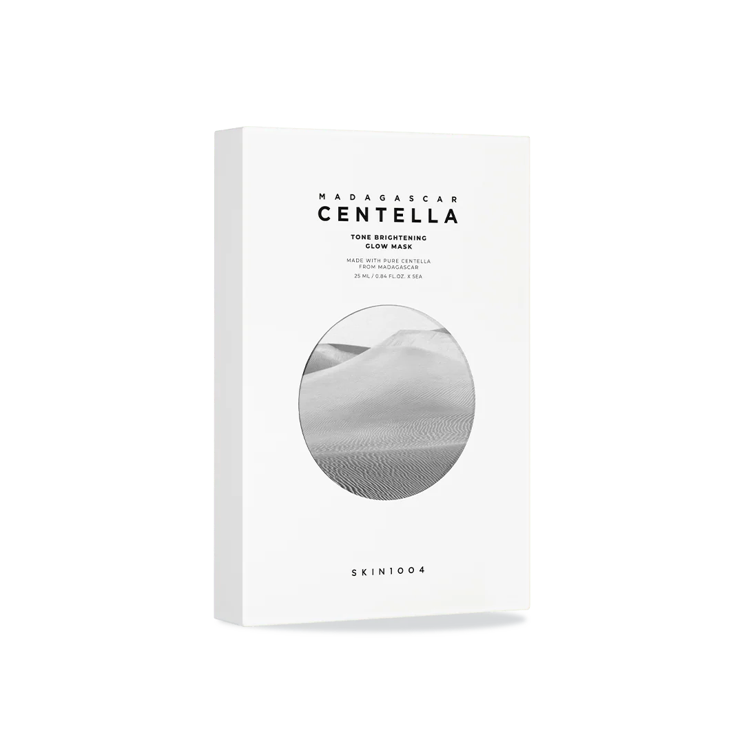 MADAGASCAR CENTELLA TONE BRIGHTENING GLOW MASK (25ML*5EA)
