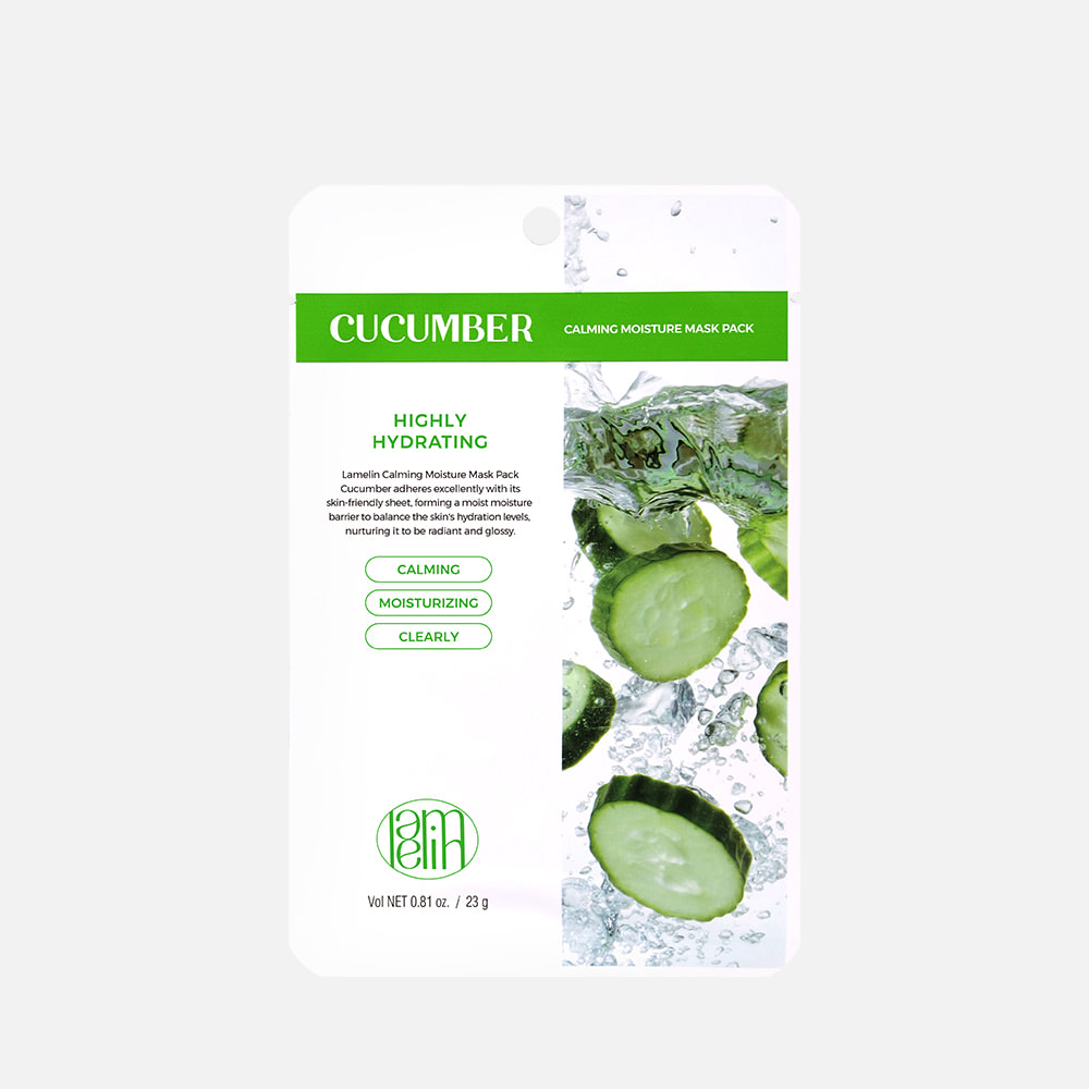 LAMELIN CALMING MOISTURE MASK PACK CUCUMBER