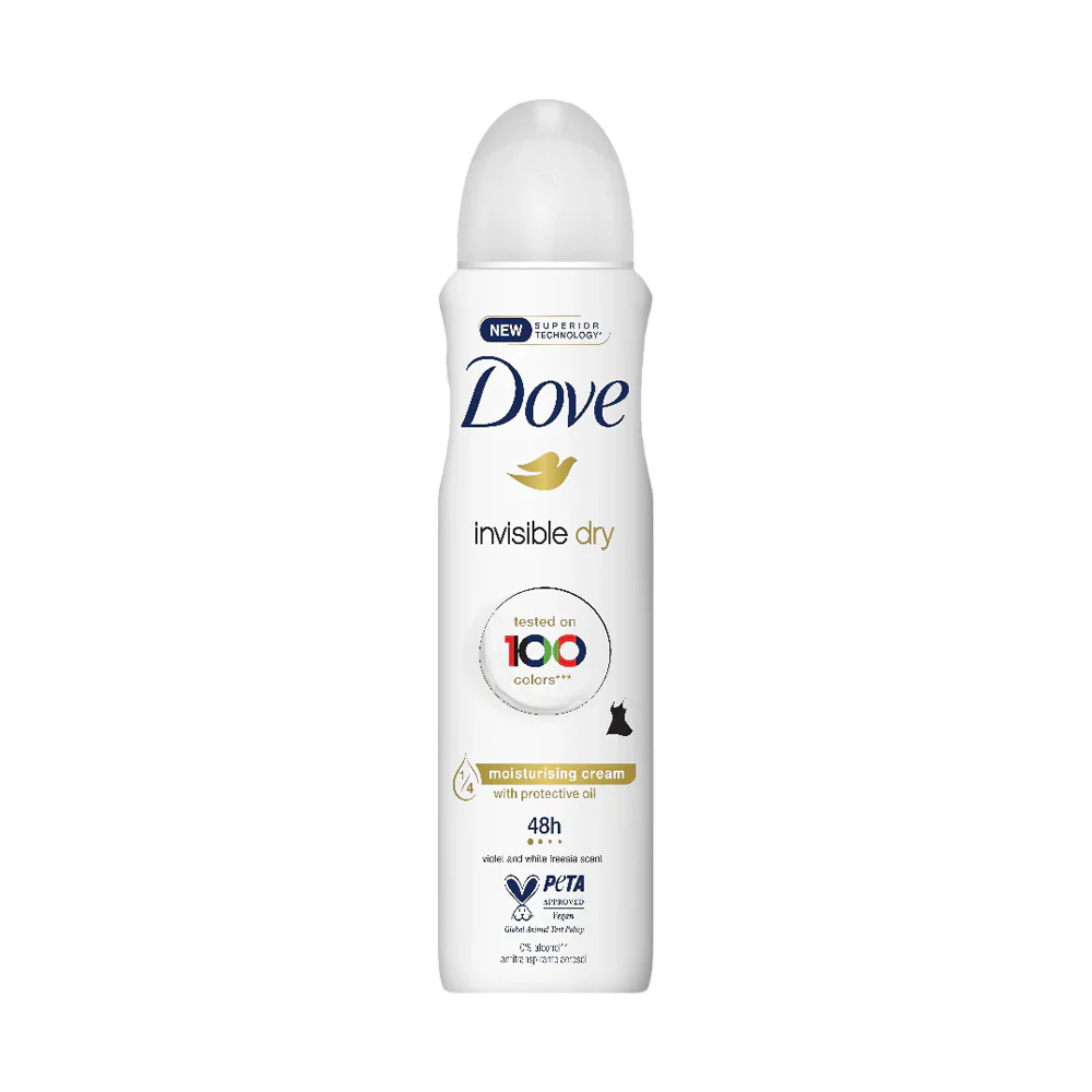 DOVE INVISIBLE DRY DEODORANT 250ML