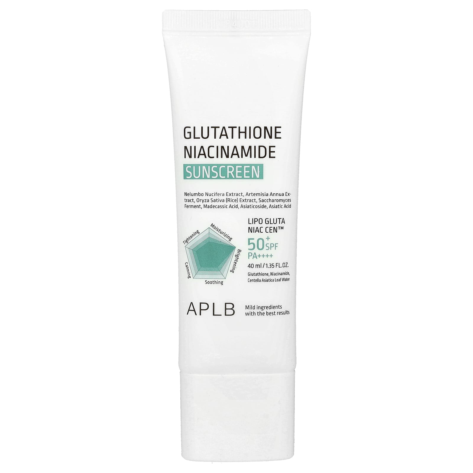 APLB GLUTATHIONE NIACINAMIDE SUNSCREEN 40ML