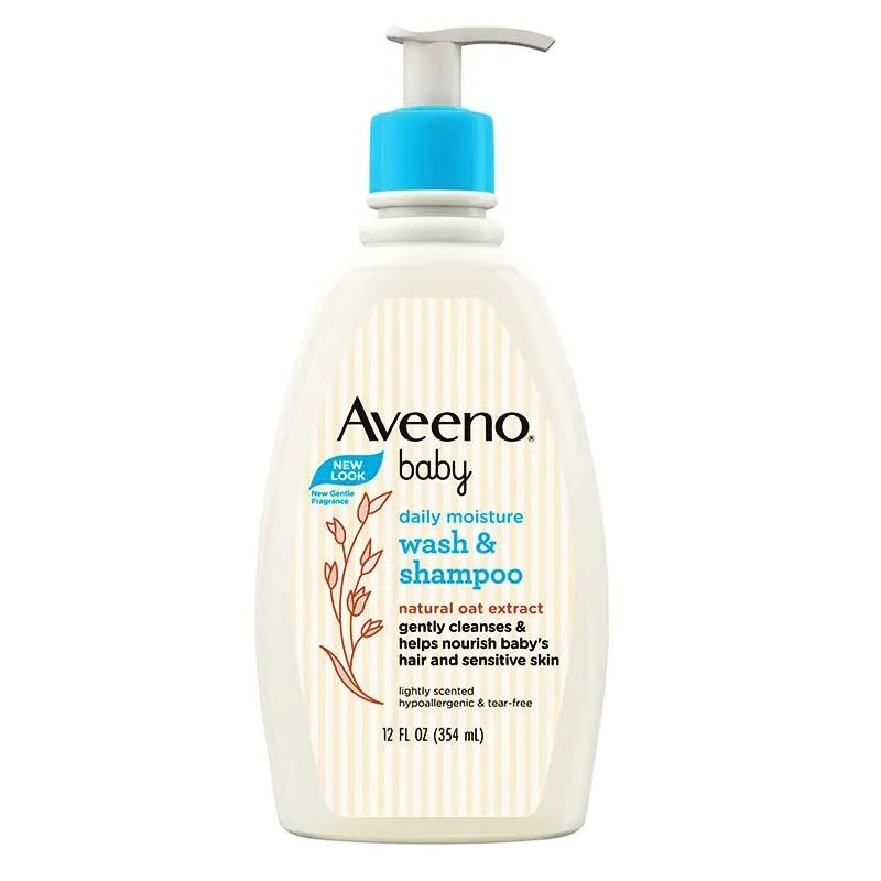 AVEENO BABY WASH & SHAMPOO 354ML
