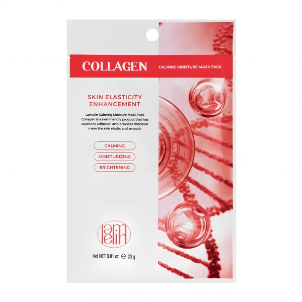 LAMELIN CALMING MOISTURE MASK PACK COLLAGEN