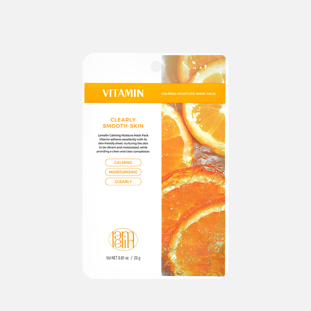 LAMELIN CALMING MOISTURE MASK PACK VITAMIN