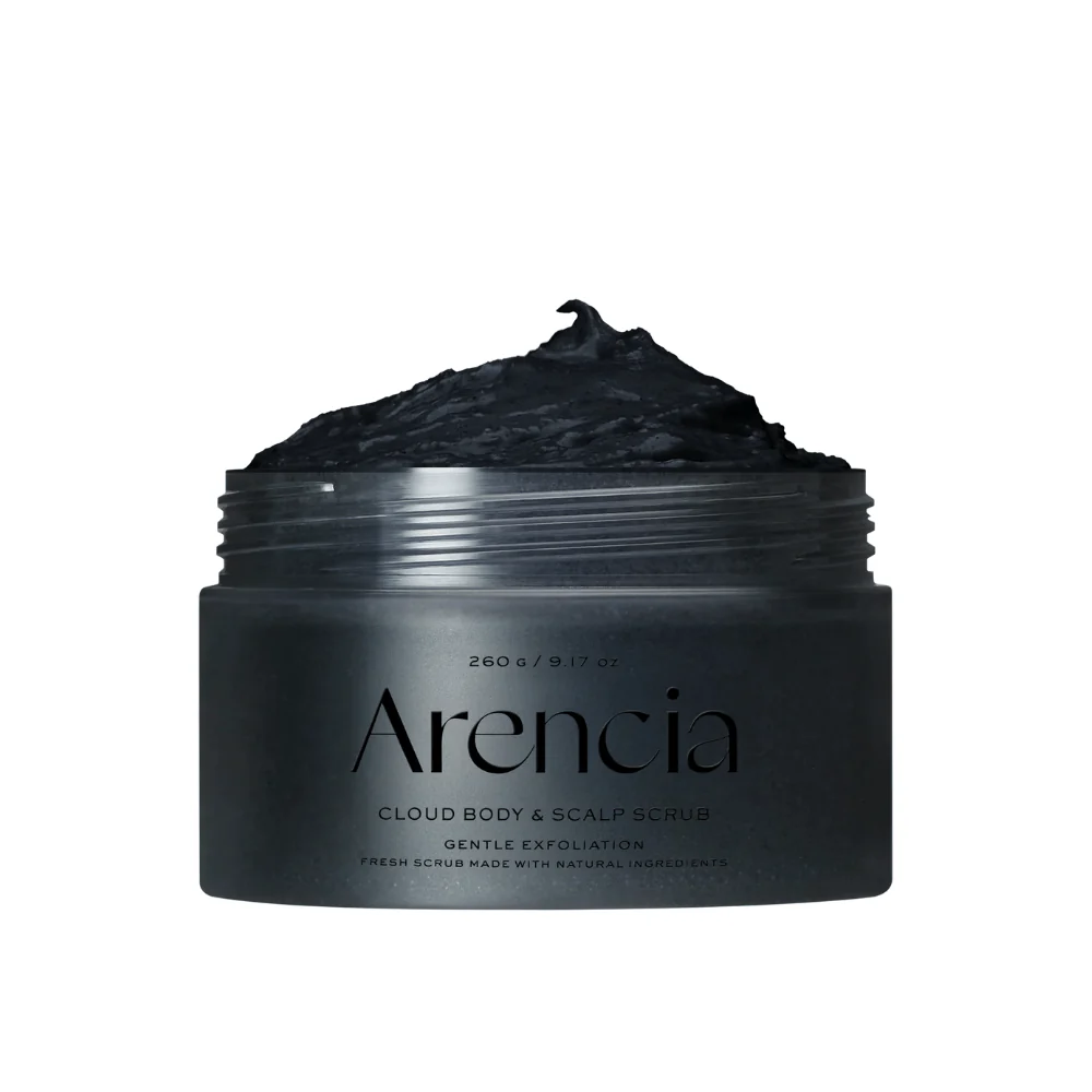 ARENCIA FRESH CLOUD SCRUB BLACK TEA & YUZU 260G