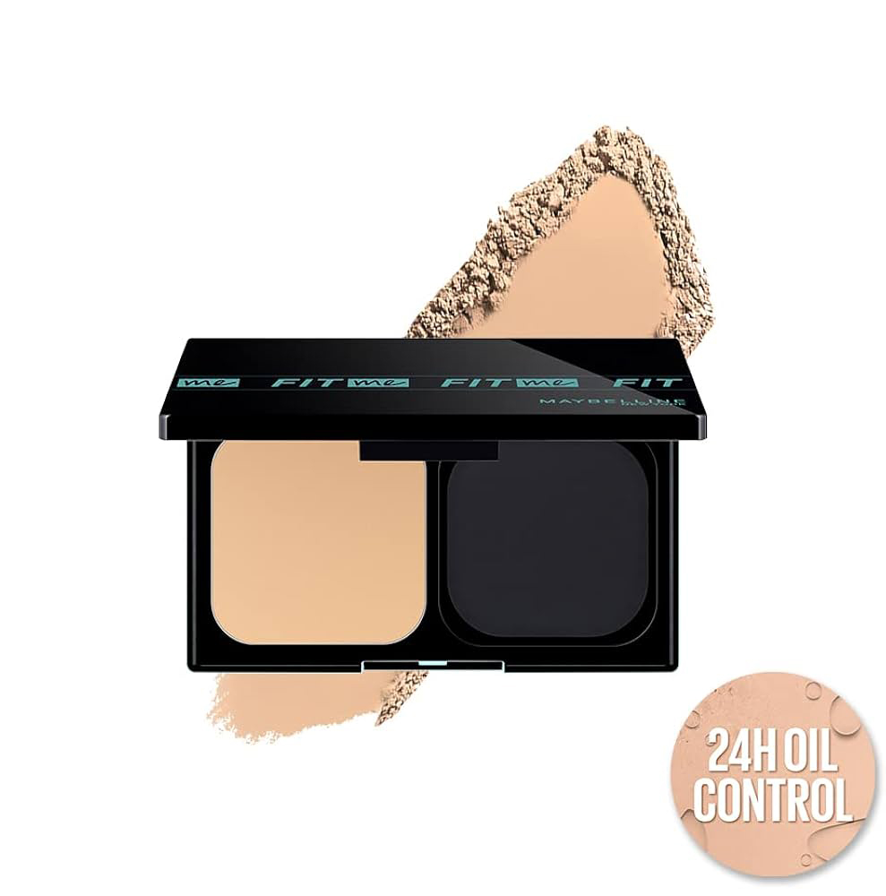 MAYBELLINE FITME OIL CONTROL POWDER FOUNDATION SPF44 PA+++ 128