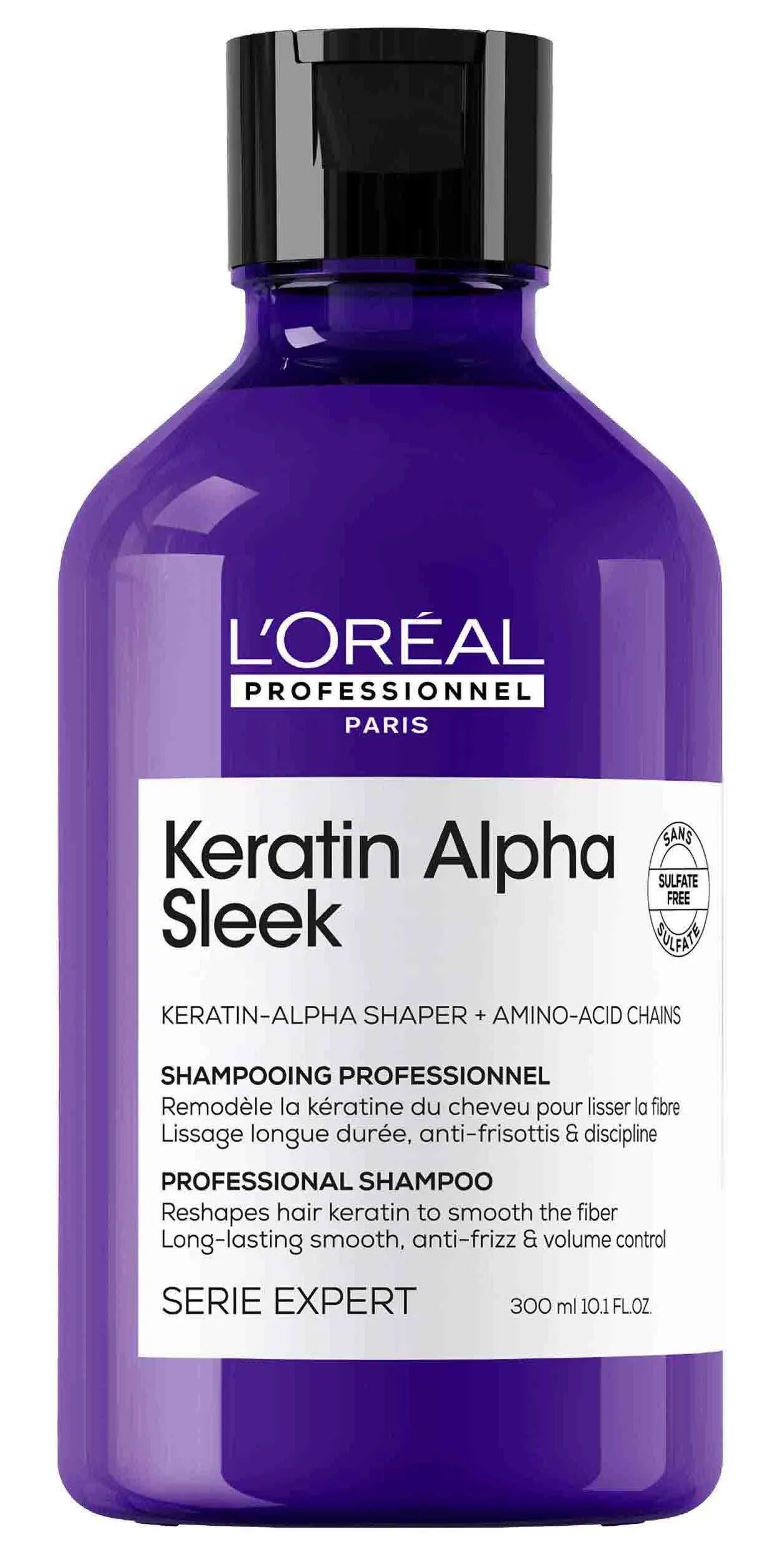 LOREAL PROFESSIONNEL KERATIN ALPHA SLEEK PROFESSIONAL SHAMPOO 300ML