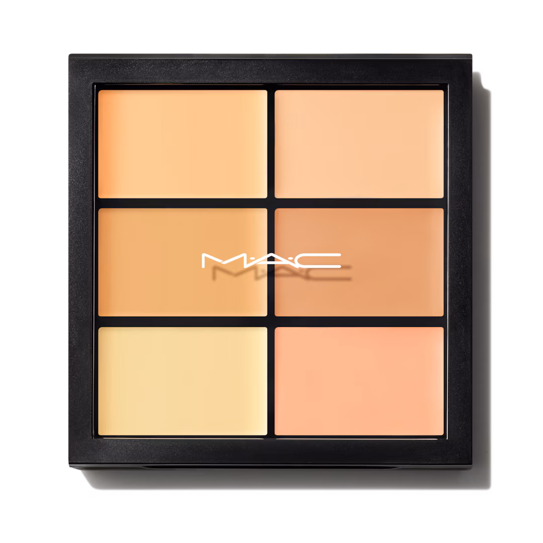MAC STUDIO FIX CONCEAL AND CORRECT PALLETE PALE YELLOW PALE PINK
