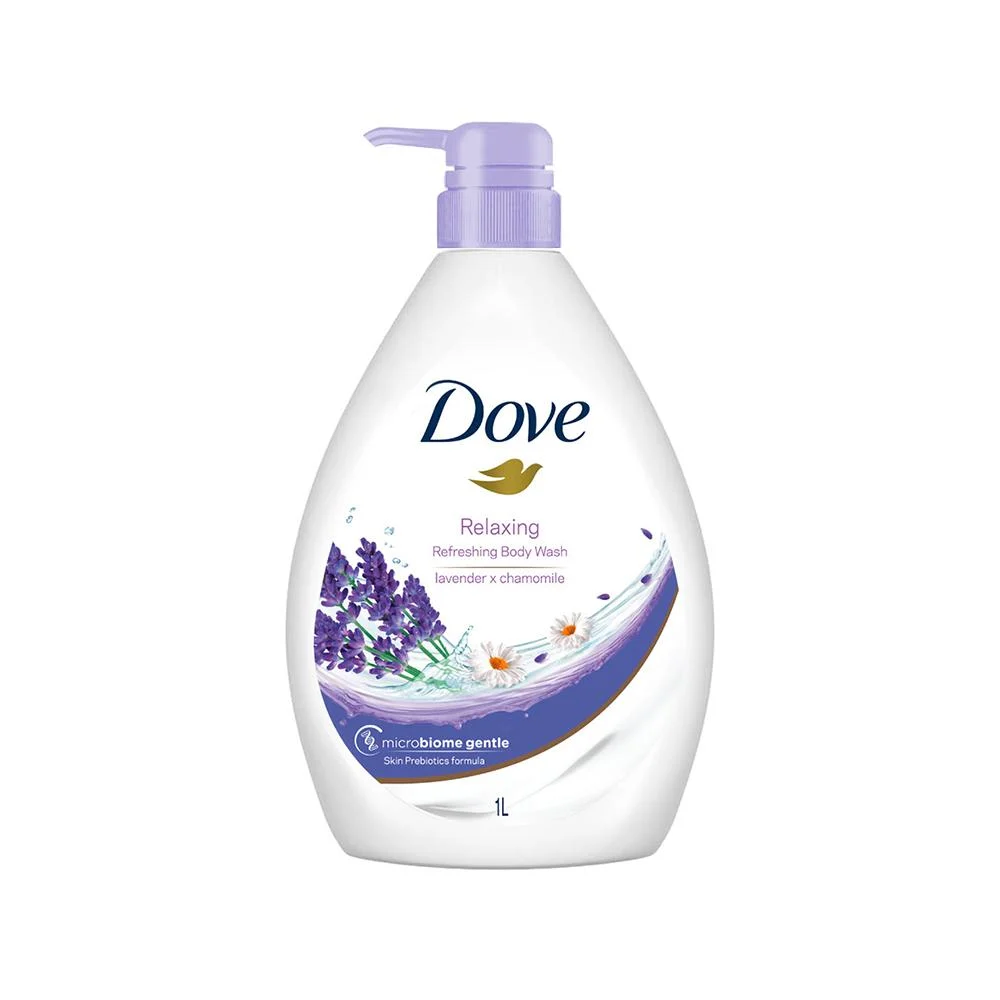 DOVE BODY WASH RELAXING LAVENDER 1L