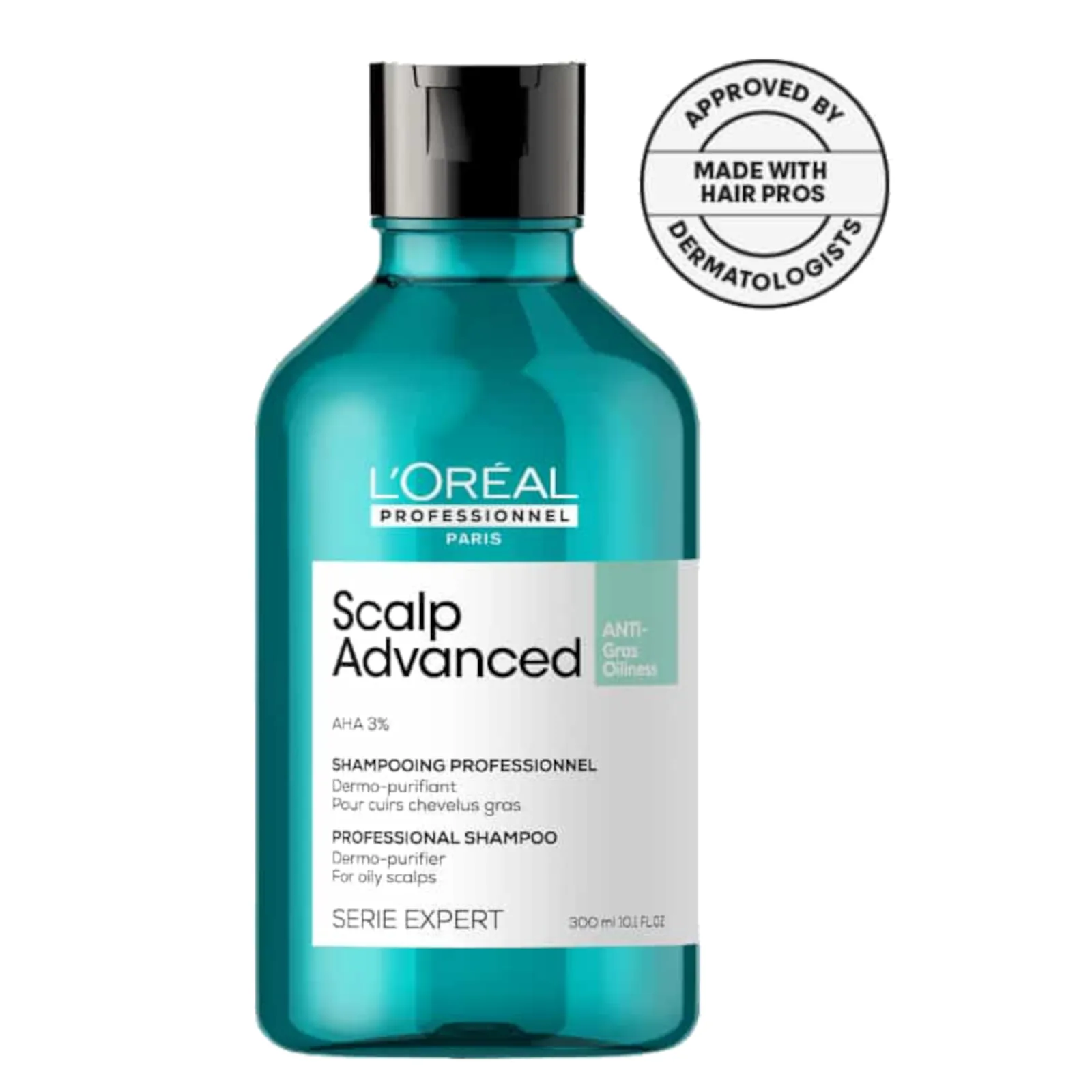 LOREAL PROFESSIONNEL SCALP ADVANCED ANTI-OILINESS SHAMPOO 300ML