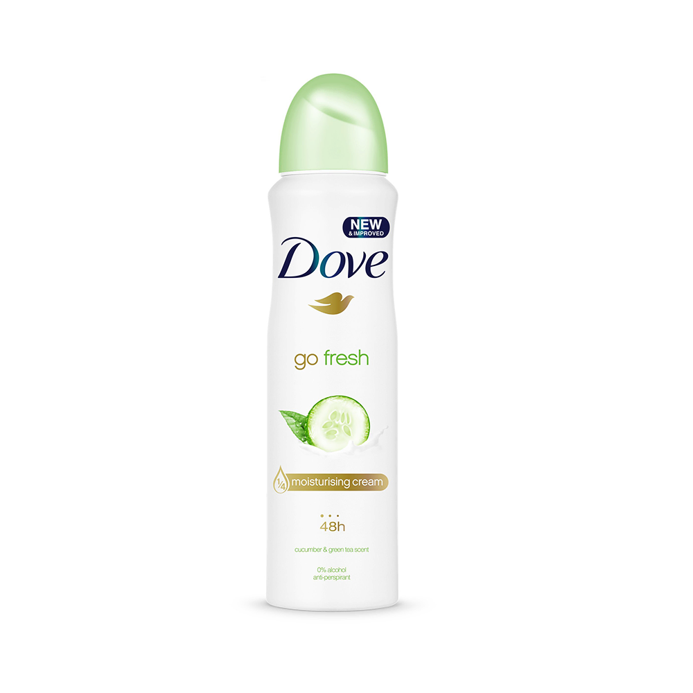 DOVE GO FRESH CUCUMBER DEODORANT 250ML