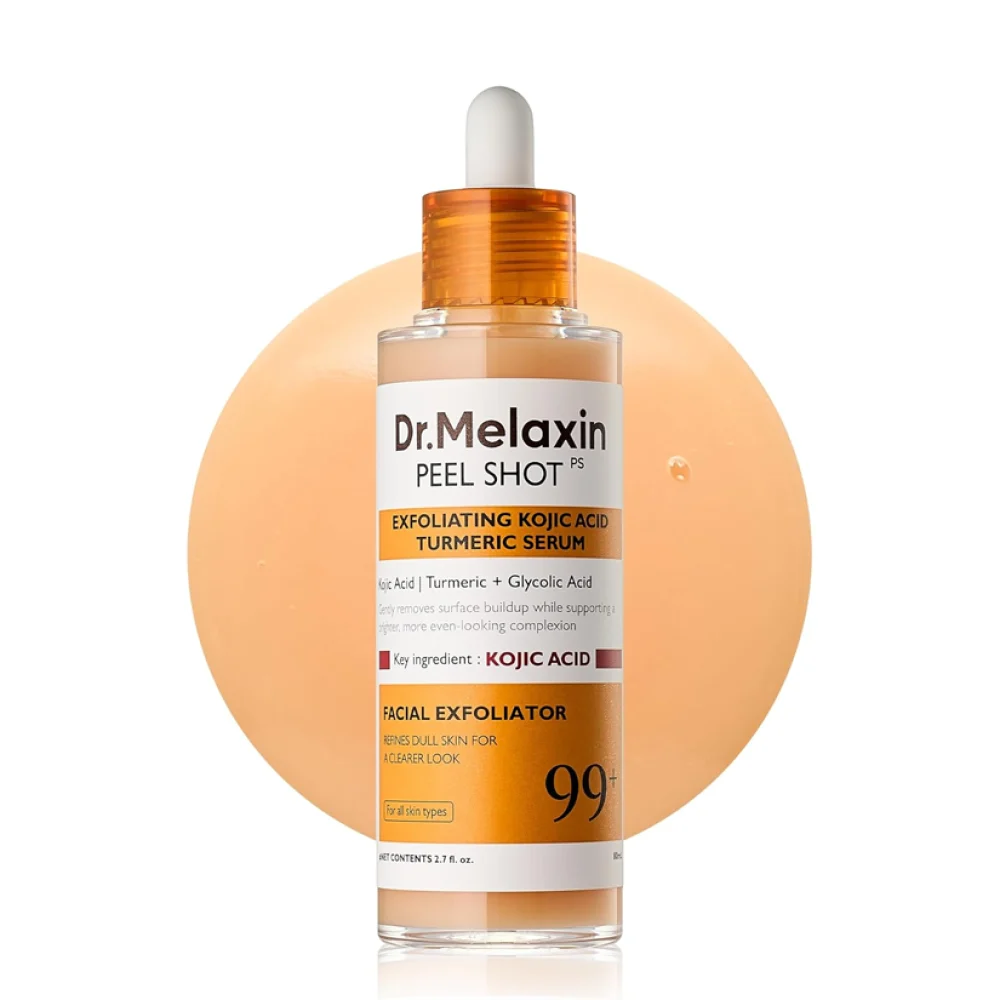 DR. MELAXIN PEEL SHOT EXFOLIATING KOJIC ACID TURMERIC SERUM 80ML