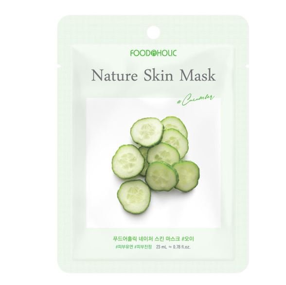 FOODAHOLIC NATURE SKIN MASK CUCUMBER
