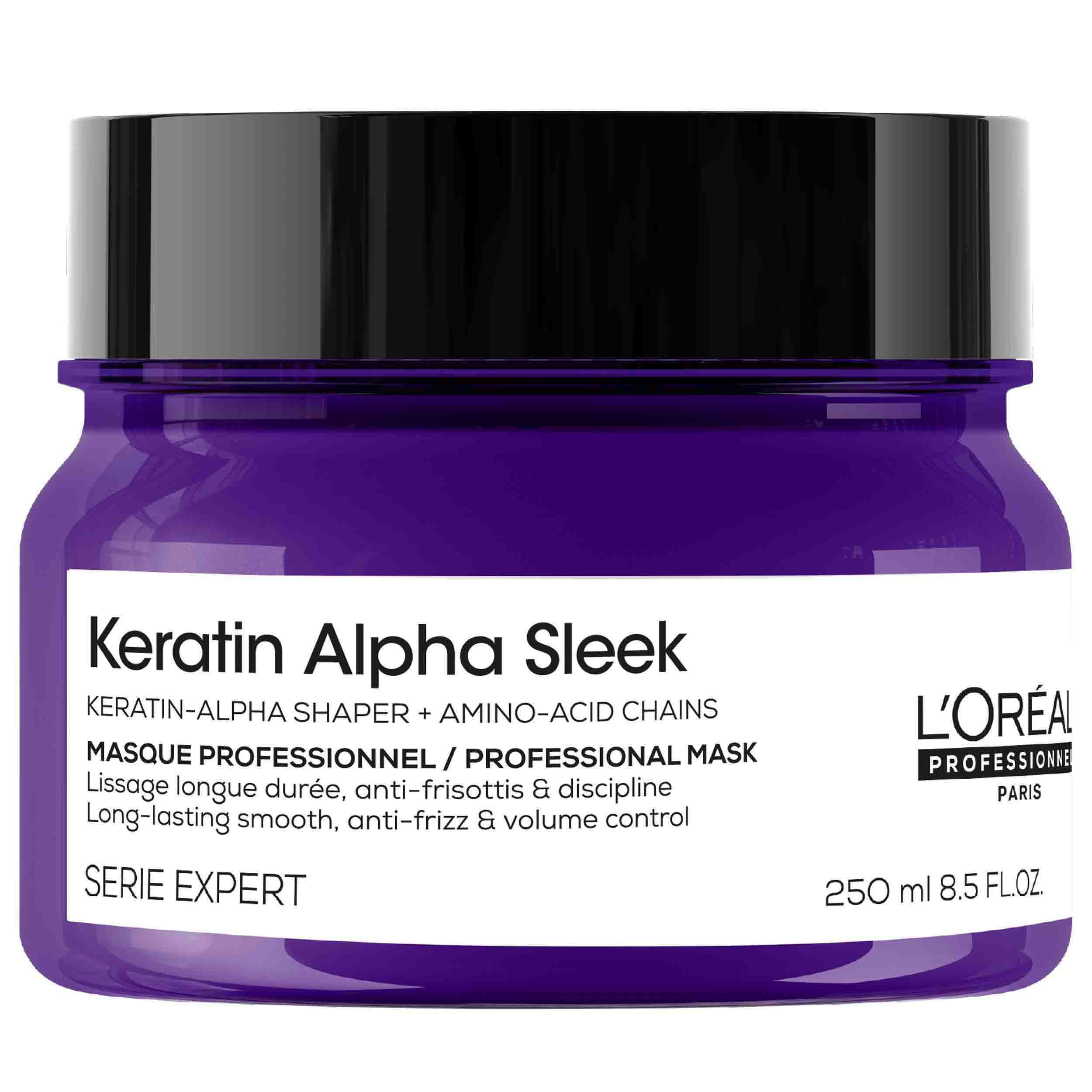 LOREAL PROFESSIONNEL KERATIN ALPHA SLEEK PROFESSIONAL MASK 250ML