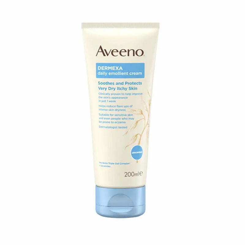 AVEENO DERMEXA EMOLLIENT CREAM 200ML