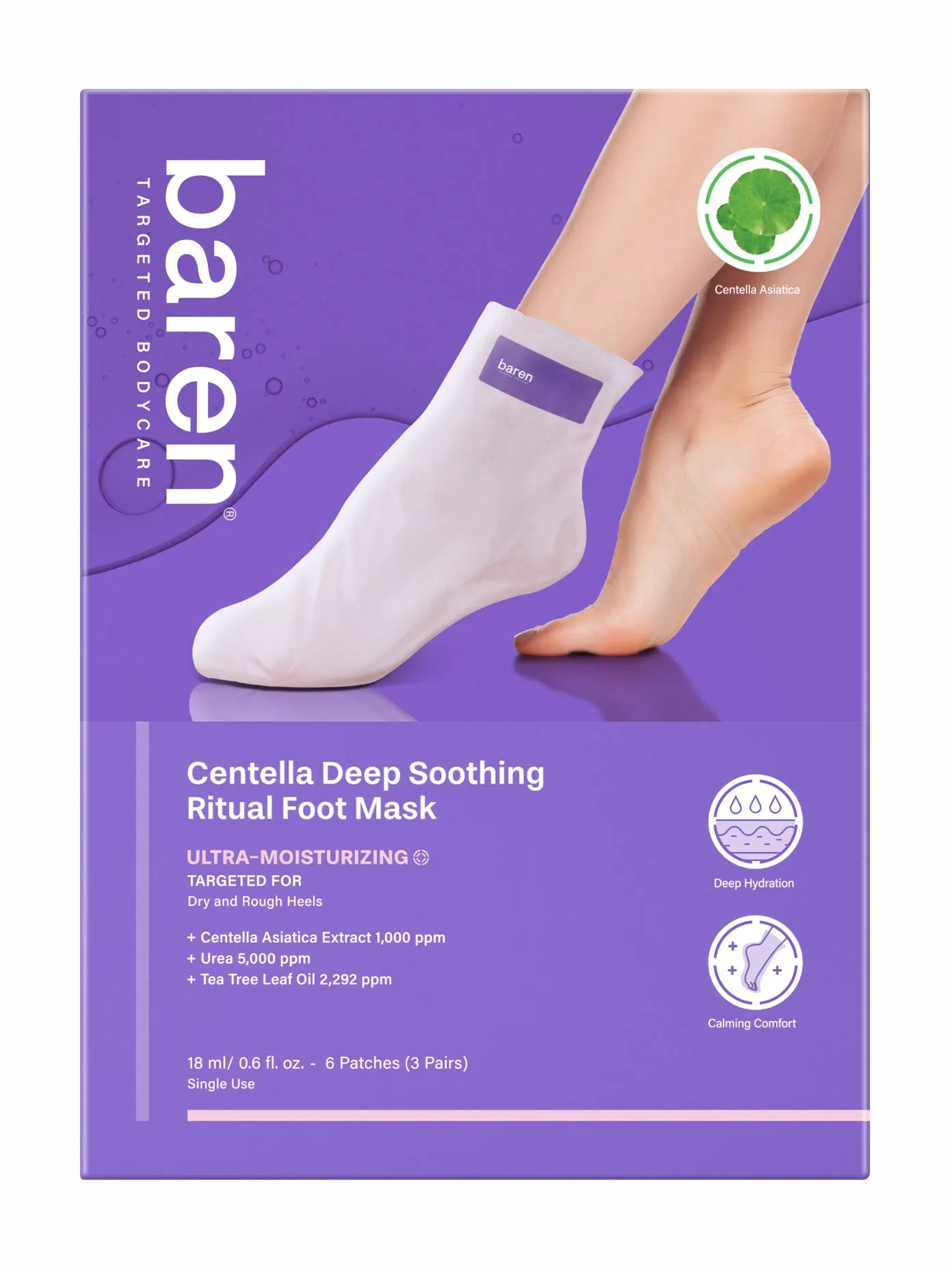 CENTELLA DEEP SOOTHING RITUAL FOOT MASK 1 PAIR