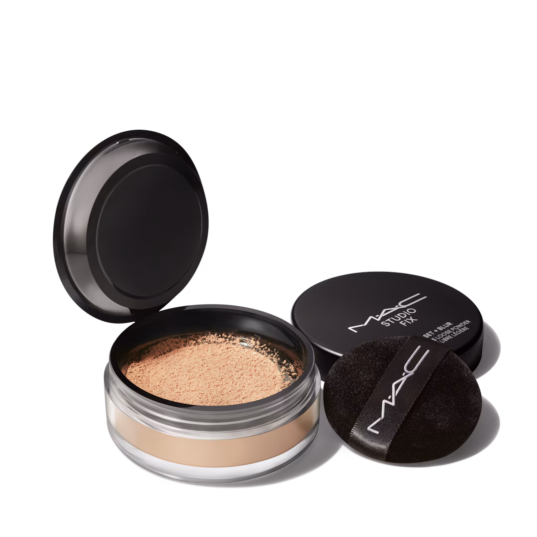 MAC STUDIO FIX PRO SET+BLUR WEIGHTLESS LOOSE POWDER MEDIUM