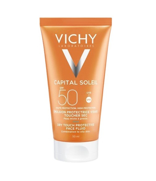 VICHY CAPITAL SOLEIL SPF50 FACE FLUID ANTI SHINE 50ML