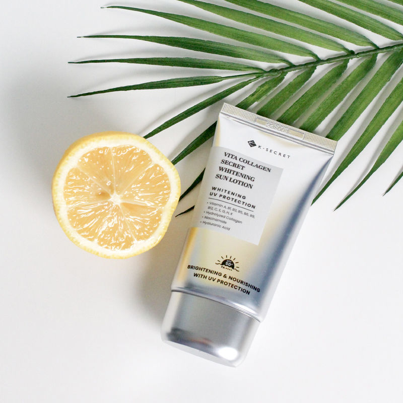 K-SECRET VITA COLLAGEN SECRET WHITENING SUN LOTION