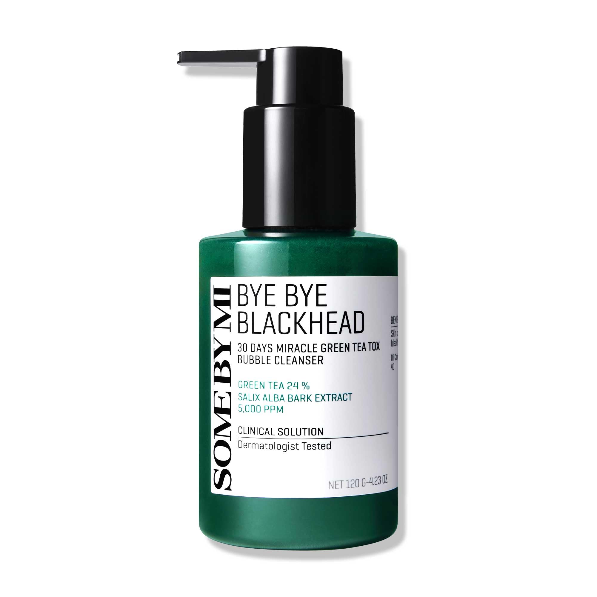SOME BY MI BYE BYE BLACKHEAD 30 DAYS GREEN TEA TOX BUBBLE CLEANSER