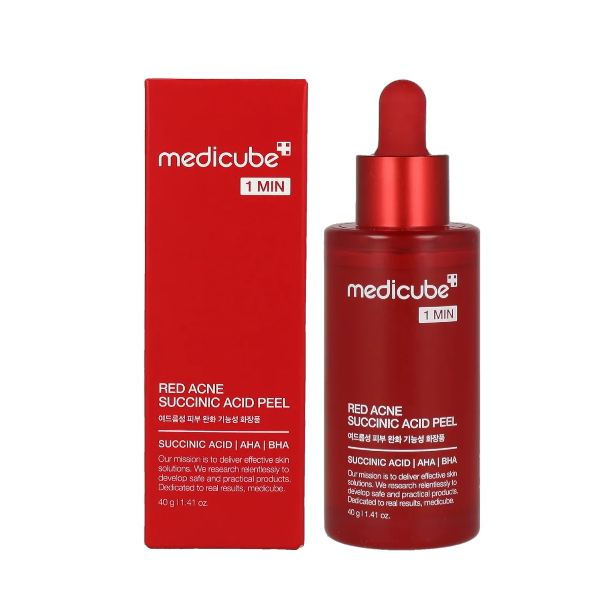 MEDICUBE RED ACNE SUCCINIC ACID PEEL [40G]
