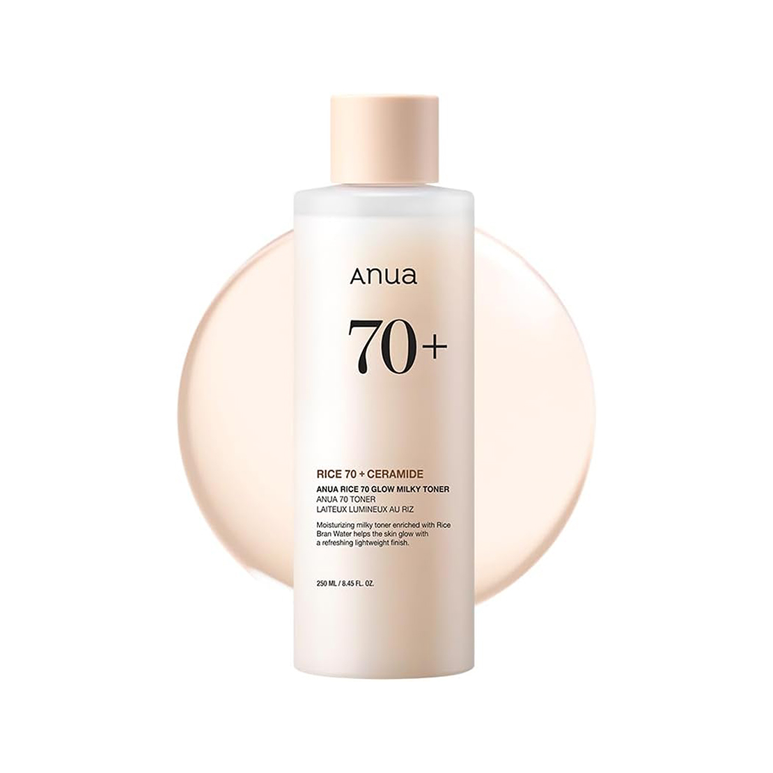 ANUA RICE 70 GLOW MILKY TONER 250ML