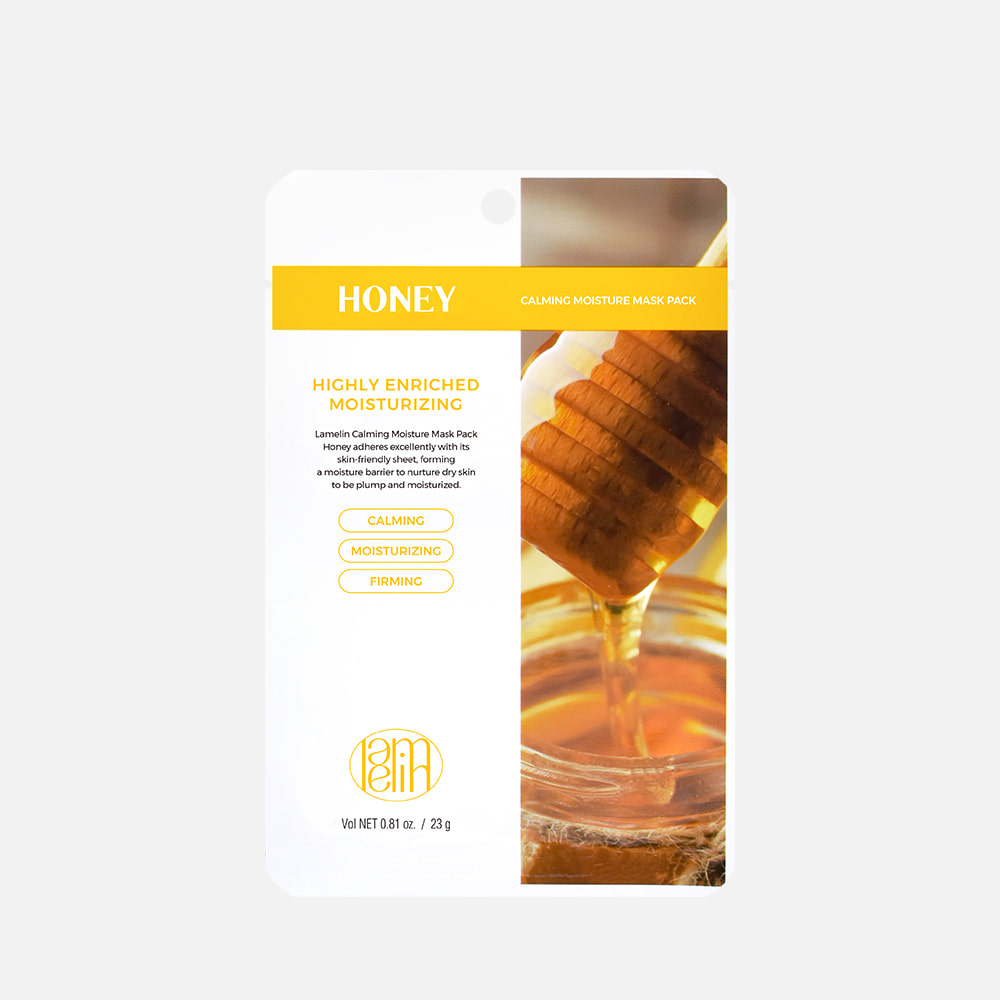 LAMELIN CALMING MOISTURE MASK PACK HONEY