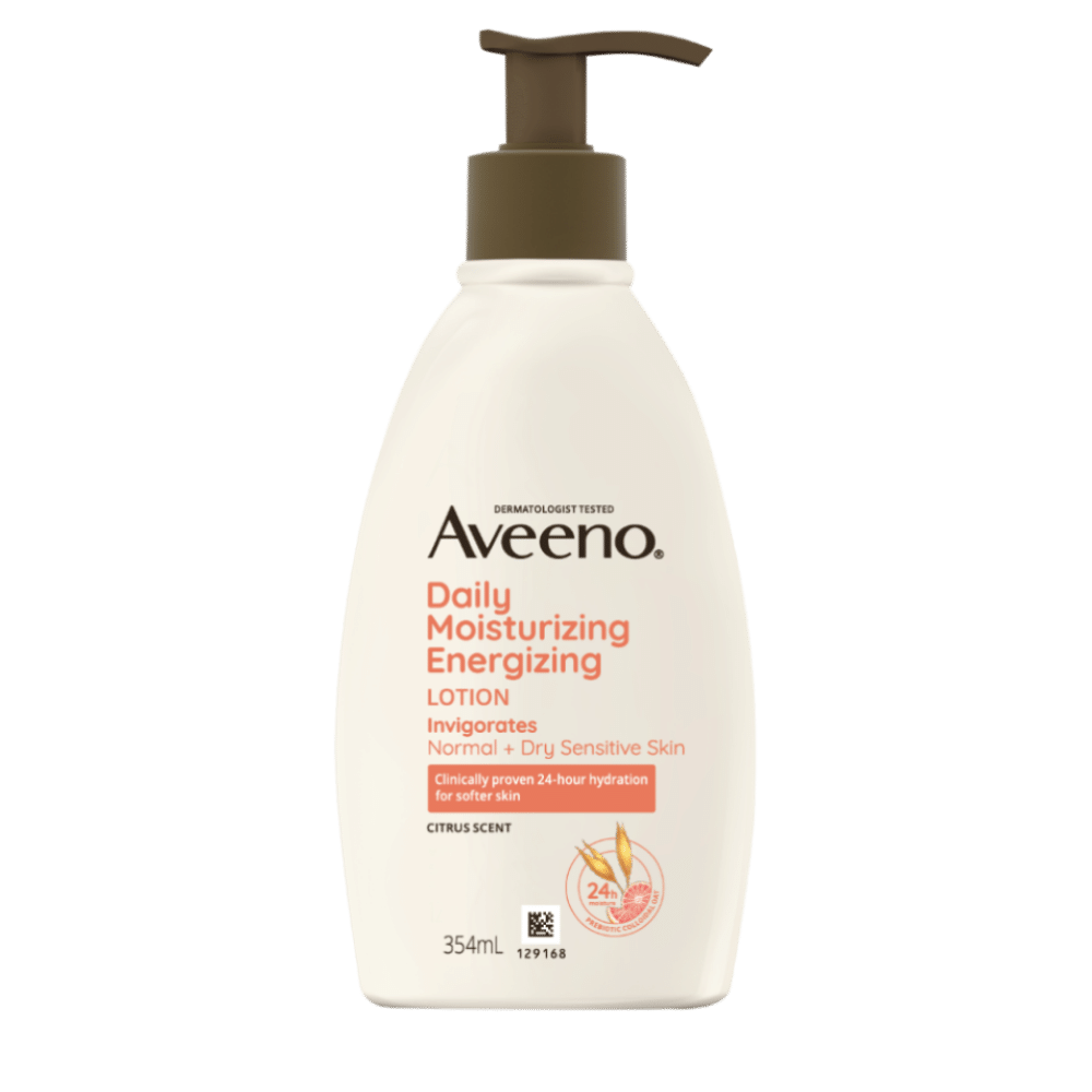 AVEENO DAILY MOIST ENERGIZING LOTION 354ML