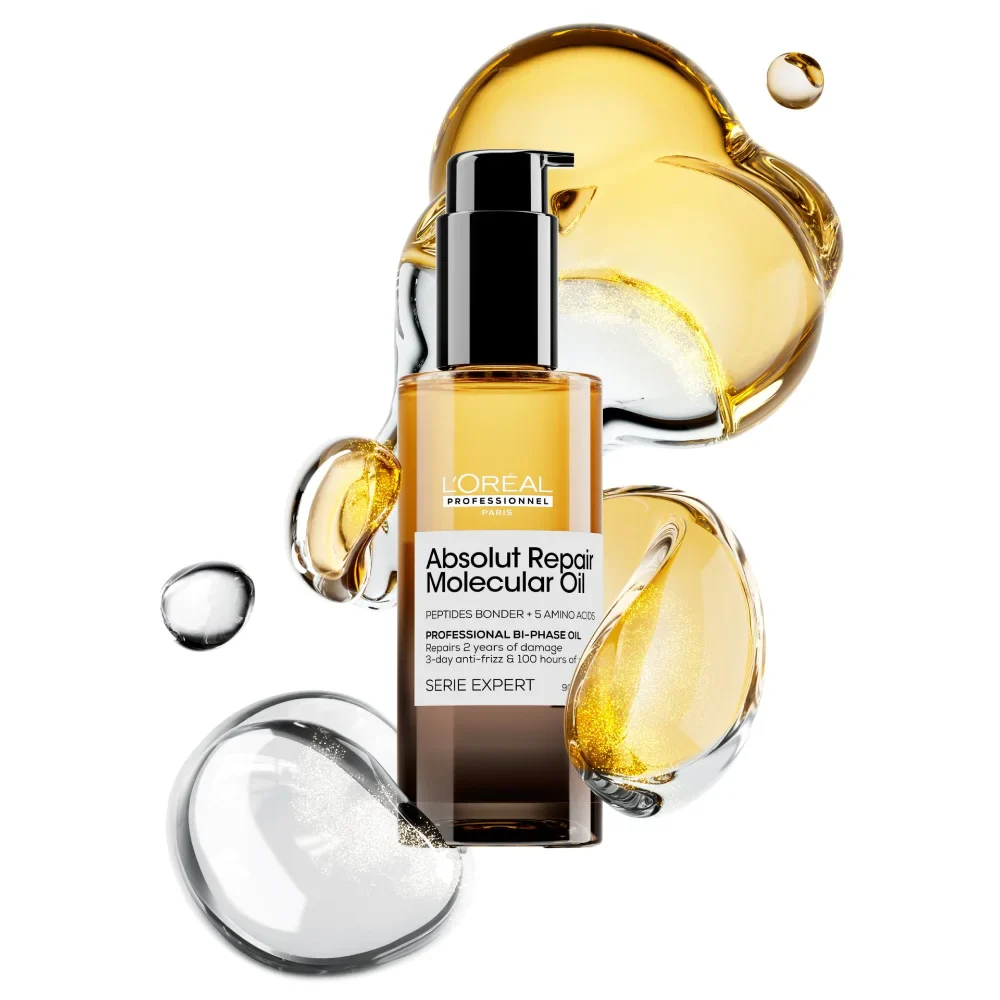 LOREAL PROFESSIONNEL L’OREAL PROFESSIONNEL ABSOLUT REPAIR MOLECULAR OIL 90ML