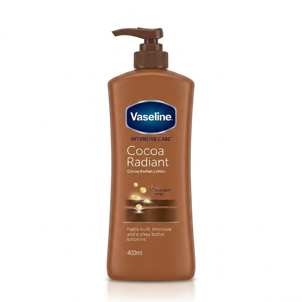VASELINE COCOA RADIENT WITH PURE COCOA BUTTER LOTION 400ML