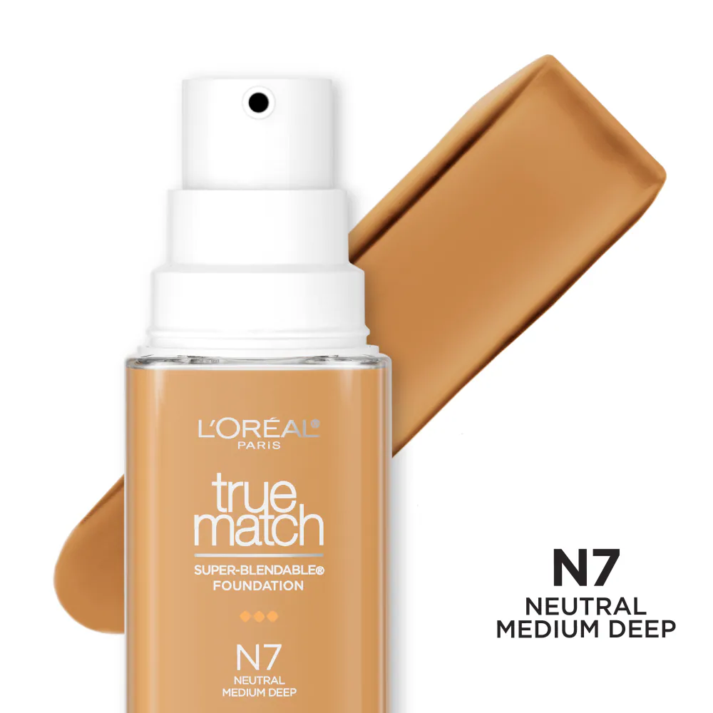 LOREAL PARIS TRUE MATCH SUPER BLENDABLE FOUNDATION N7