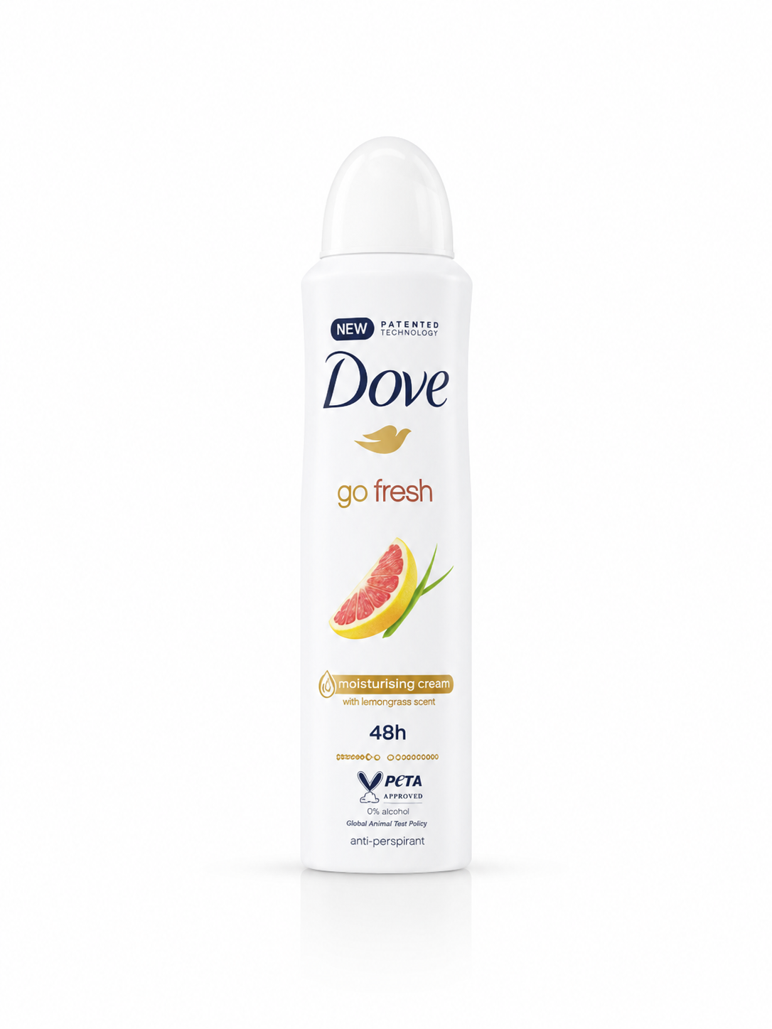DOVE GO FRESH GRAPEFRUIT DEODORANT 250ML