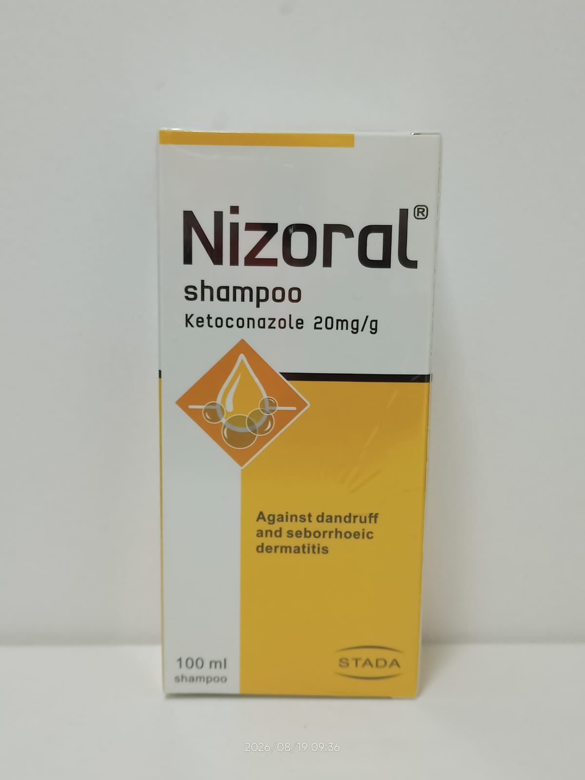 NIZORAL ANTI DANDRUFF TREATMENT SHAMPOO FOR SEBORRHOEIC DERMATITIS - 100ML