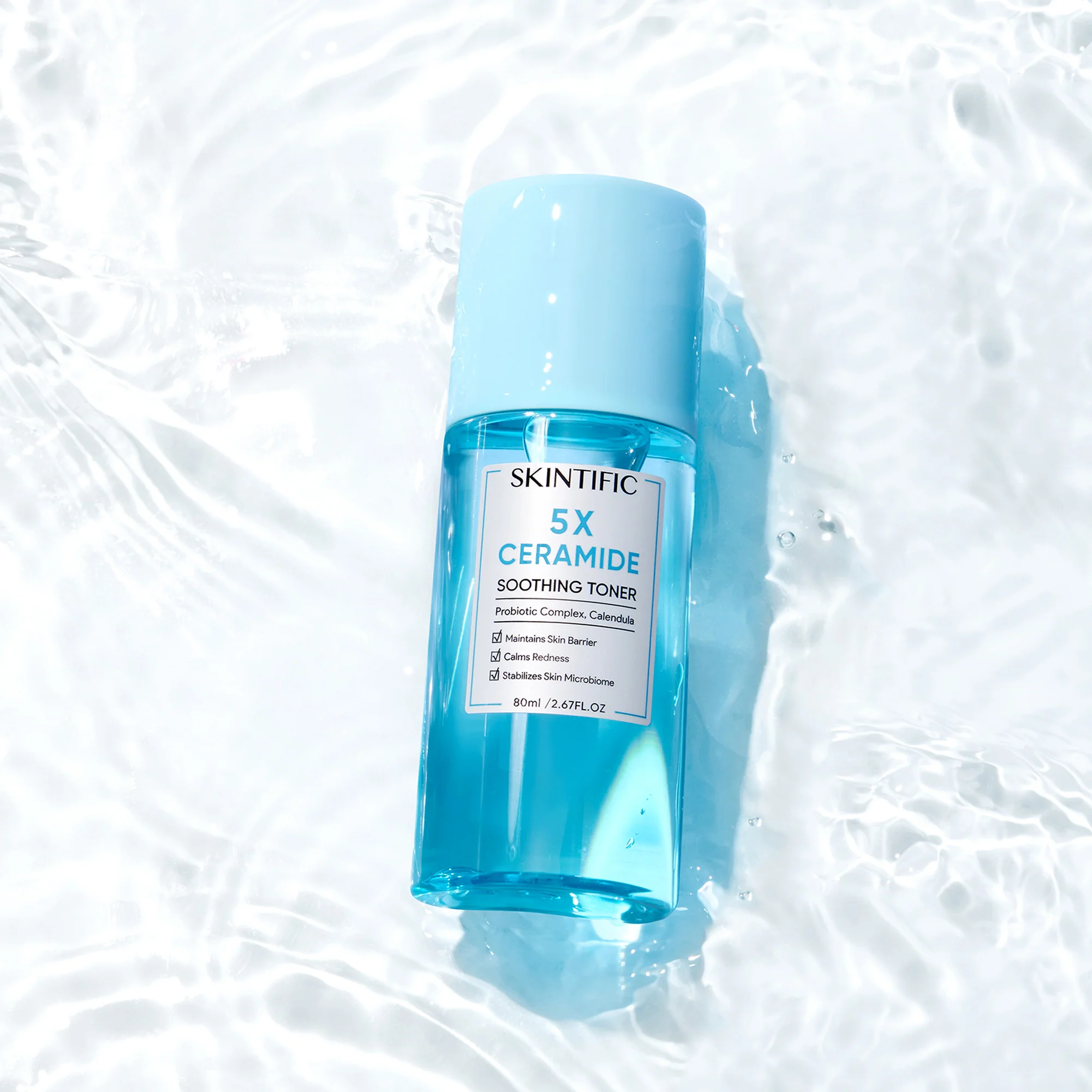 SKINTIFIC 5X CERAMIDE SOOTHING TONER 80ML