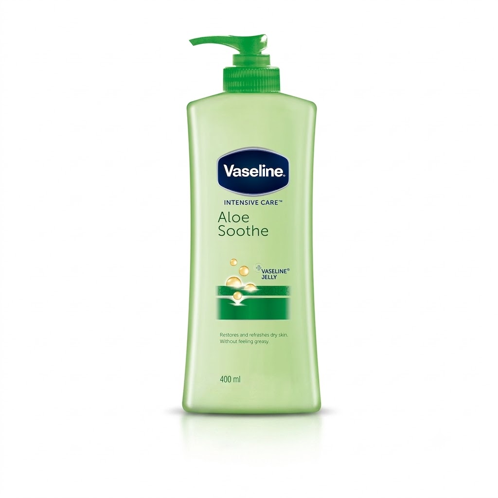 VASELINE ALOE SOOTHING LOTION 400ML
