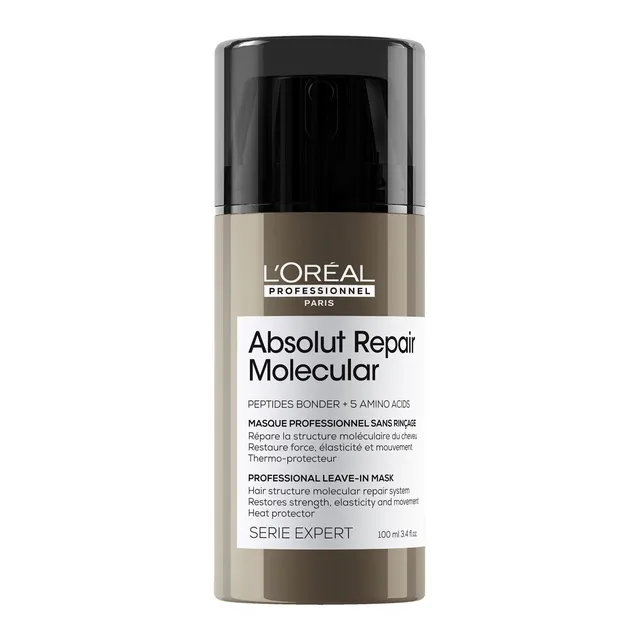 LOREAL PROFESSIONNEL ABSOLUT REPAIR MOLECULAR REPAIRING LEAVE-IN MASK 100ML